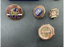 Lof Of Vintage Lapel Enamel Service Pins