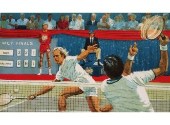 Jim Jonson American (1928 - 1999) 1978 World Championship Tennis, Serigraph