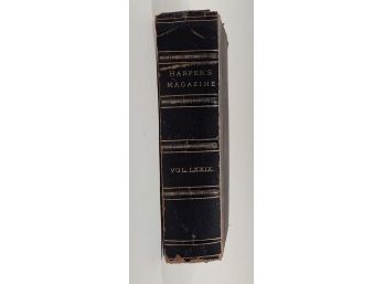 Harpers Magazine Vol LXX1X  1889 - 19th Century Harpers Weekly Bound Volume