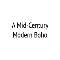 A Mid-Century Modern Boho