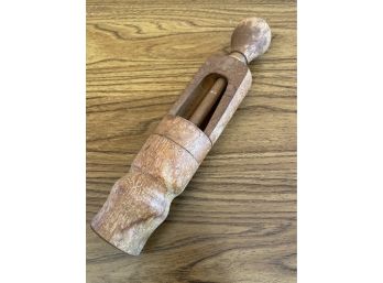 Antique Wooden Wine Bottle Corker Cork Pusher Vintage Winery Wood Tool