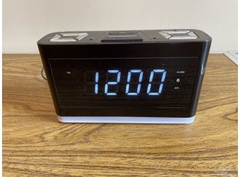 ILive Voice Activated Clock Radio With Amazon Alexa Model ICWFV428B