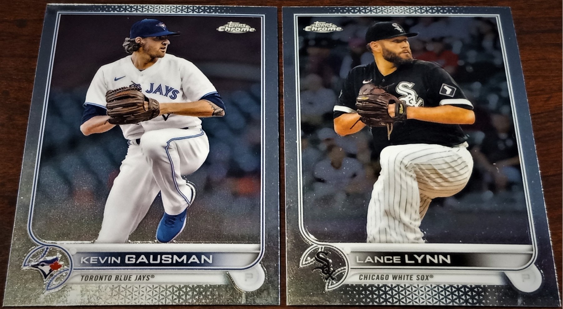 2022 Topps Chrome:  Kevin Gausman & Lance Lynn