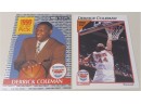 1990 & 1991 NBA Hoops:  Derrick Coleman (Lottery Draft Pick - Rookie Of Year Card)