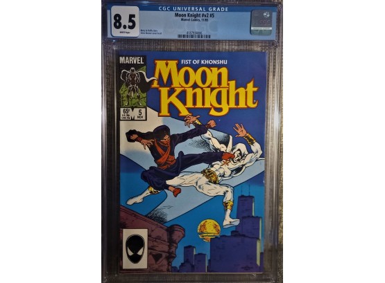 Moon Knight #5 Edition {1985}:  CGC 8.5 !!