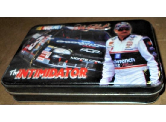 Dale Earnhardt:  The Intimidator Playing Cards In Tin Box
