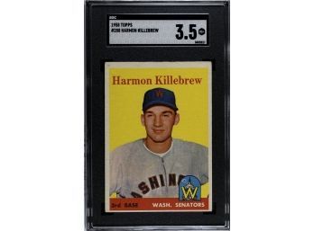 1958 Topps: Harmon Killebrew(3.5 Very Good)
