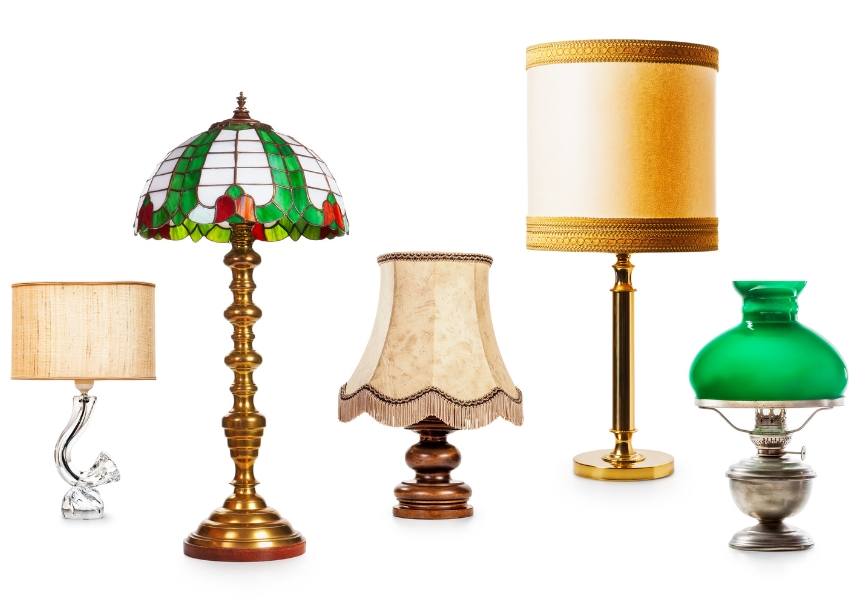 vintage table lamps
