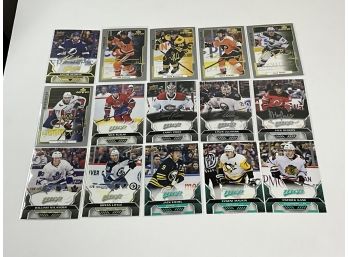 2020-21 MVP Hockey Card Lot With Silver And Gold Script