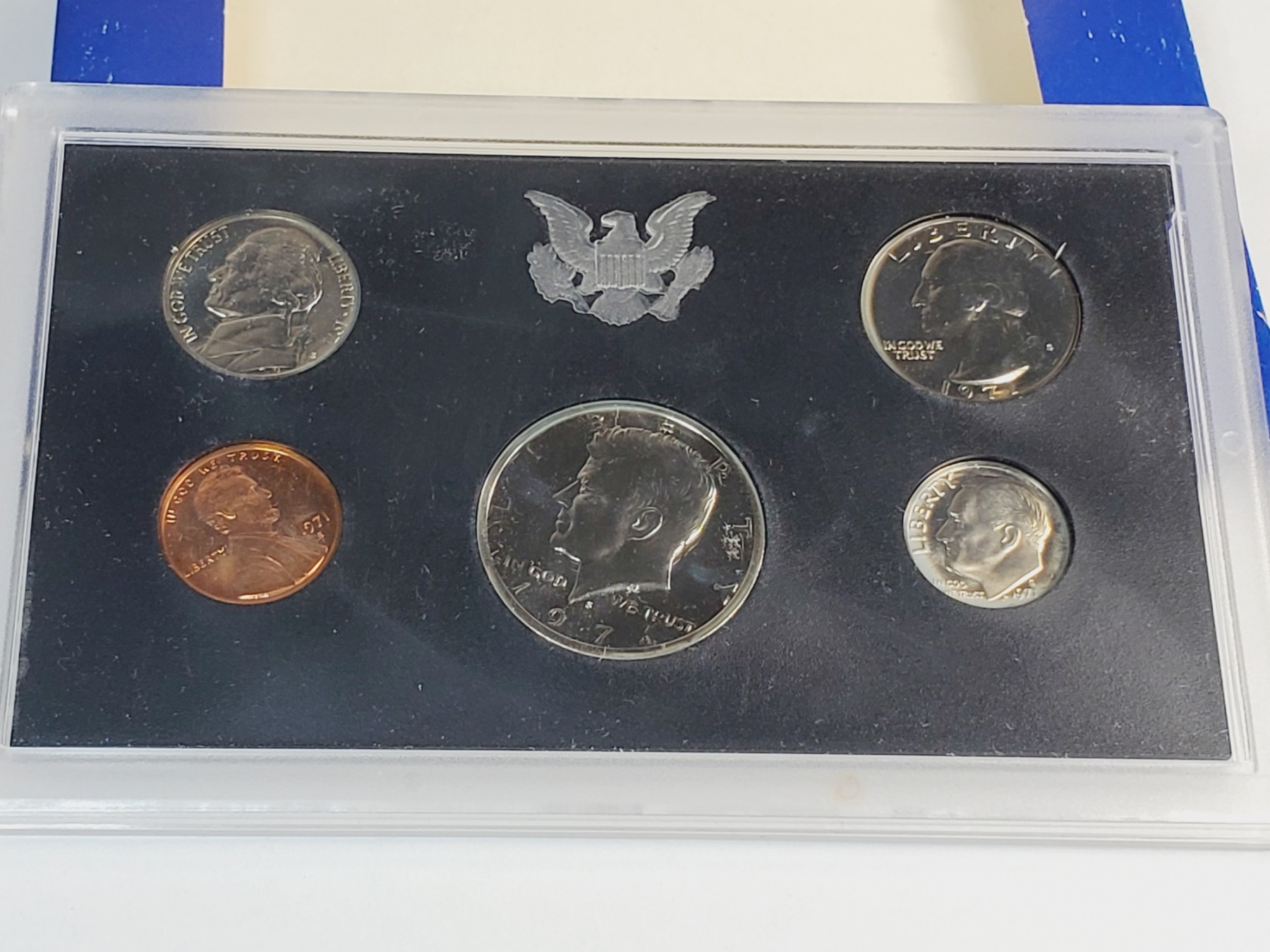 1971 Proof Set In Original Government Packaging  (53 Years Young)