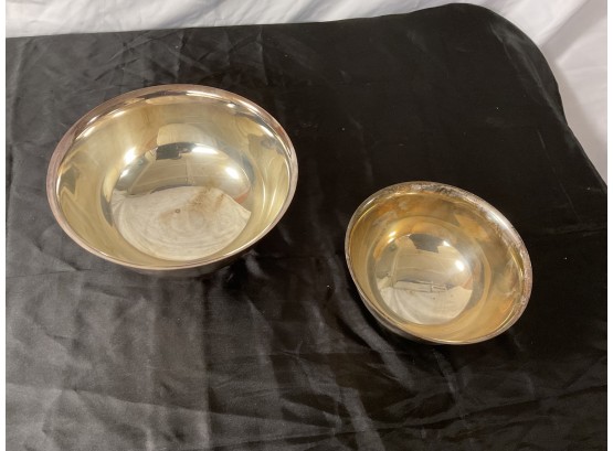 Vintage Silver Plate Bowls- Lot