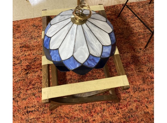Stain Glass Style Hanging Lamp