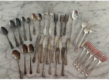 Silver Plated Flatware- Some Very Old
