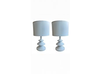 Diego Giacometti Mid Century Modern Style Lamps Pair