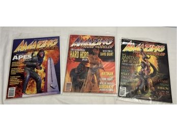 Amazing Figure Modeler Issues 14, 16, And 24