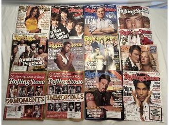 Rolling Stones Magazine Jan-June 2004 50th Anniversary Of Rock, Prince, Usher, Beatles, Outkast Lot 11