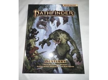 Pathfinder Bestiary Second Edition Hardcover Brand New