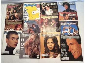 Rolling Stone Magazines Jan-june 1990 Lot 14