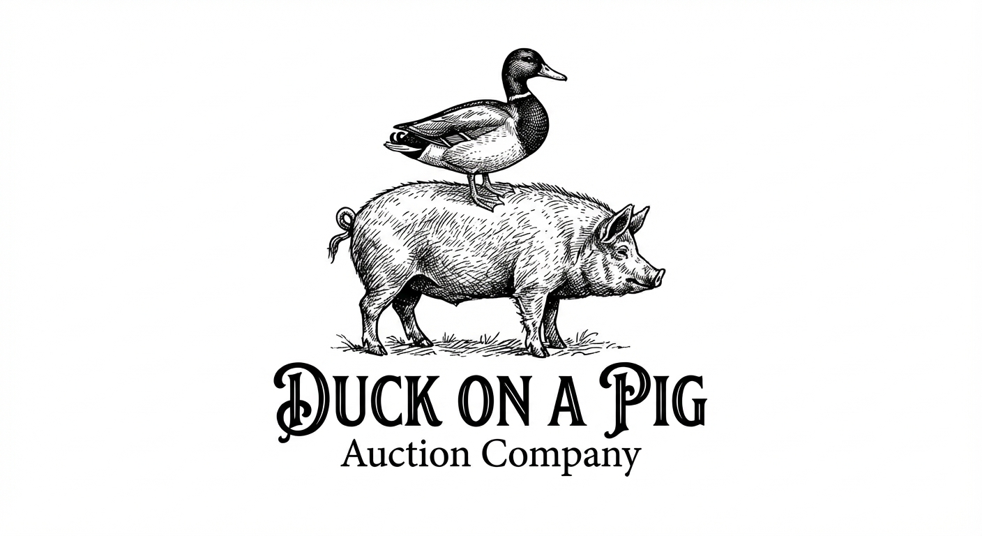 Duck On A Pig | AuctionNinja