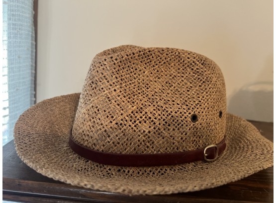 Great Vintage Wicker Hat