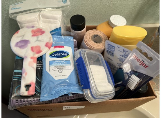 Toiletries & Care Items Lot - New Brushes, Curlers, & Much More!