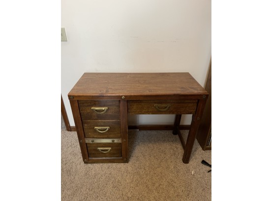 Wood Office Desk Or Sewing Table