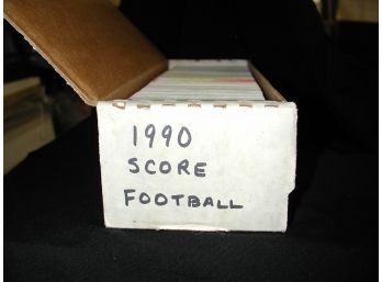 1990- 1992 Baseball & Football Trading Cards- All Mixed Bundle - Lot Of 4