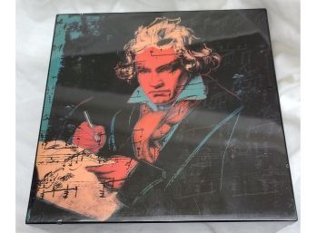 Anthony Warhol Art Retro 1995 Rare Music Box Beethoven Symphony No. 5.