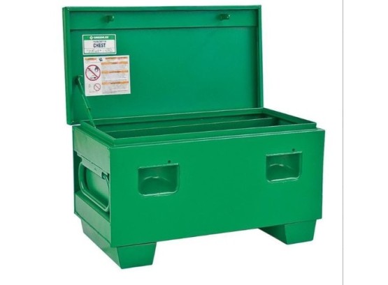 Greenlee Used Storage Gang Box Tool Chest Model 1636 17' Tall 36' Wide 19' Deep 6.7 Cubic Ft Capacity 2 Of 2