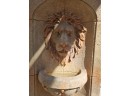 Outdoor Lion Resin Fountain