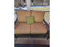 3 PC Outdoor Loveseat And Chairs
