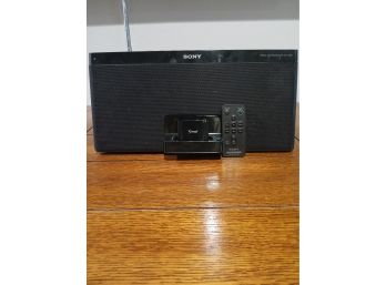 SONY Personal Docking System With Remote & Blue Tooth Adapter
