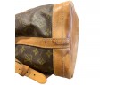 LOUIS VUITTON Noe Brown Monogram Shoulder Bag Monogram Canvas Authentic Luxury