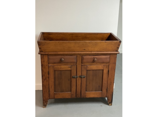 Antique Dry Sink Cabinet Chest 1274, Dry Sink Cabinet Antique