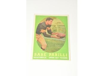 1958 Babe Parilli