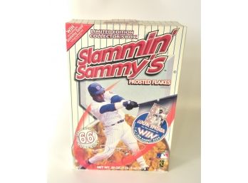 Sammy Sosa Cereal Box