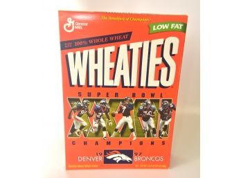 Broncos Wheaties Box