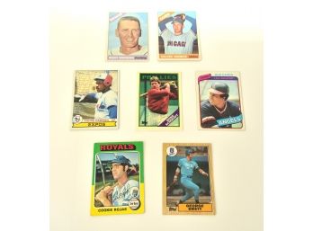 Baseball Card Assortment 1966-1988