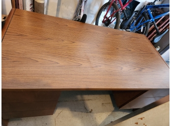 Large Office Desk - Contemporary Oak