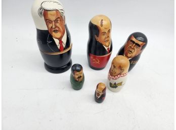 Russian Stacking Doll World Figures