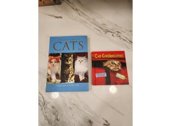 2 BOOKS ON CATS