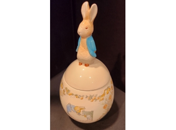 Beatrix Potter Cookie Jar, Peter Rabbit