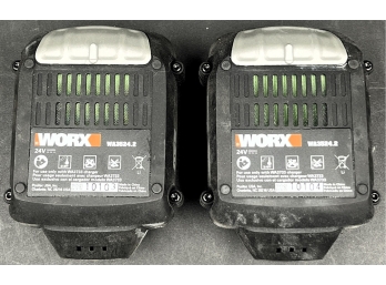 2 WORX WA3524.24 Volt Battery
