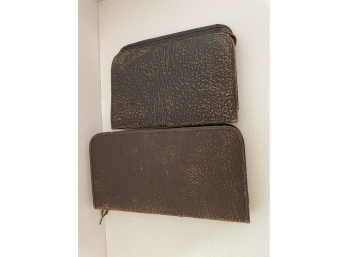 Vintage Men's Leather Grooming Cases