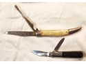 Lot/4 Vintage Pocket Knives Hammer Brand Ulster Stag