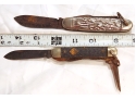 Lot/5 Vintage Pocket Knives Imperial Kamp-King Camilus Cub Scout Ric-Nor