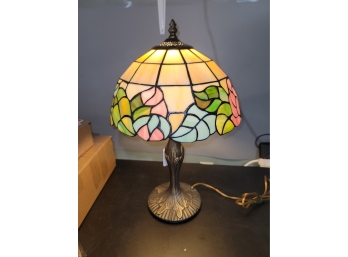 Bedside Lamp, Table Lamp Tiffany Style Stained Glass, Lively Vivid Light