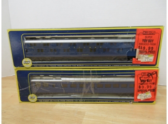 Pair Of AHM Pullman 1920 Sleeper And Observation Car (LOT1 BOX1)