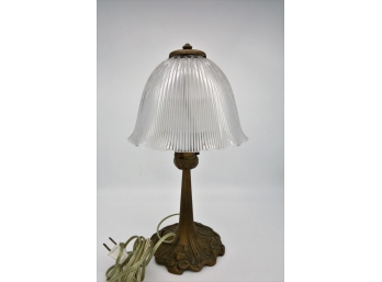 Vintage Bronze Boudoir Lamp - Shippable