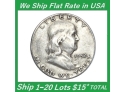 1952 S  Silver Benjamin Franklin Half Dollar
